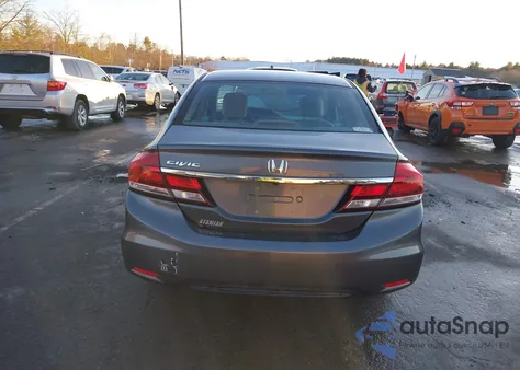 2013 Honda Civic Lx из США, поврежденный, VIN 2HGFB2F55DH541972